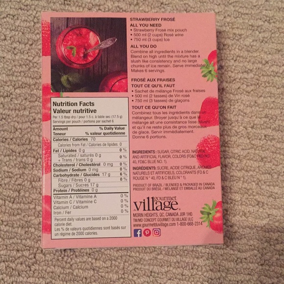 Gourmet Village Pink Strawberry Frose and two corkscrews - Picture 3 of 4